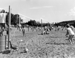 Tournoi de Volleyball à la plage de La Croche