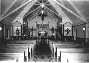 Intérieur d'église