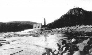 Barrage sur la rivière St-Maurice